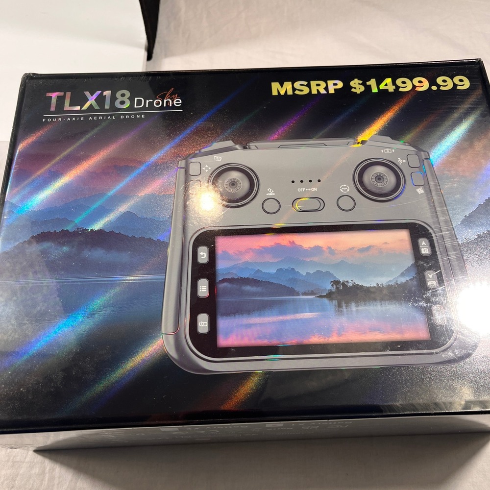 DMES TLX18 Sky Drone Four-Axis Aerial Drone‎ OS Black NEW HD Camera